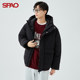 SPAO ຜູ້ຊາຍເສື້ອຜ້າຝ້າຍພາກຮຽນ spring ໃຫມ່ອົບອຸ່ນຄົນອັບເດດ: ເກົາຫຼີ Casual Stand Collar Jacket SPJPC4TC12