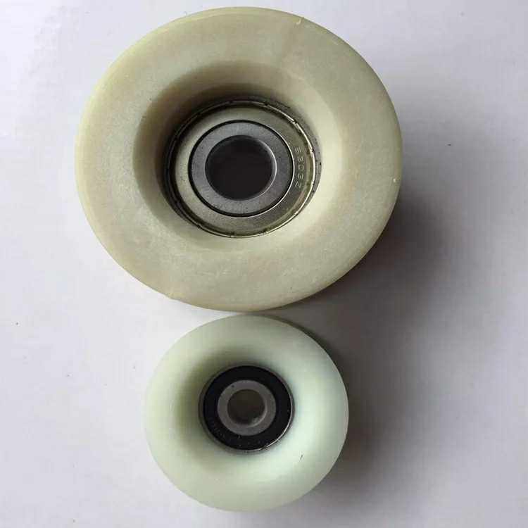 Haitian injection molding machine safety door wheel mobile door pulley bearing wheel injection molding machine safety door accessories wheel