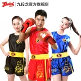 Jiuda Dragon Sanfu Boxing Set Muay Thai MMA вышитый дракон