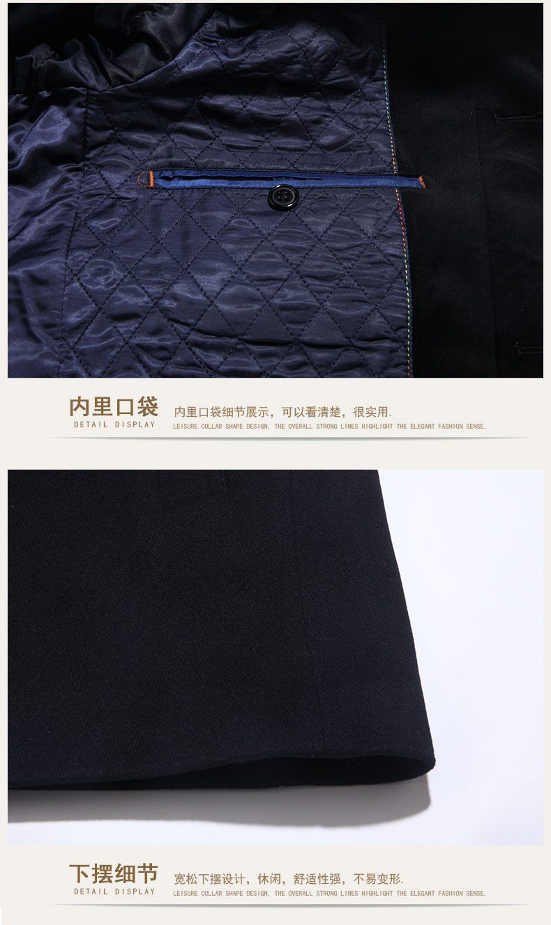 Blouson homme DUNPUNU    manches longues en Laine - Ref 3116346 Image 29