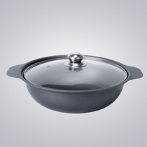 Stewed chicken rice special pot Clay pot pig iron casserole Cast iron burn-resistant stew pot Rice non-stick special iron sand pot