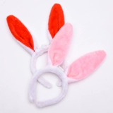Светящиеся плюшевые заячьи уши, светящийся головной убор на Хэллоуин для девочек, реквизит для выступлений, реквизит для вечеринки, уличный киоск, игрушки