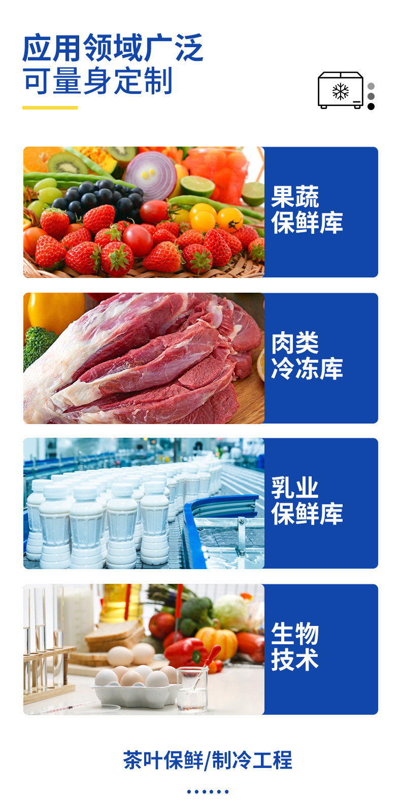 博德泽制冷谷黑型 U型压缩冷凝器保鲜冷库半封闭室外机组箱式厂家直销(pic4)
