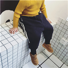 Bộ đồ ngủ nhung cho bé cộng với đồ ngủ 2017 mùa đông mới cho bé trai và bé gái dày flannel quần áo hai dây tại nhà quần áo trẻ em giá rẻ