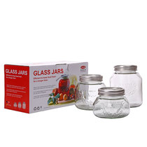 German imported Leifheit glass sealed jar special gift box honey jam Birds Nest homemade pickles fresh
