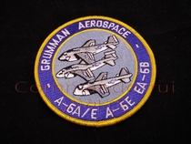 Grumman A - 6 attack aircraft EA - 6B electronic warfare aircraft badge arm
