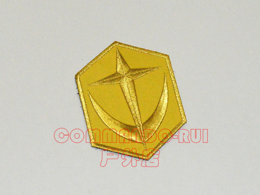 Mobile Suit Gundam GUNDAM Gundam Federal Army Large Size Badge Armband Double-sided Velcro