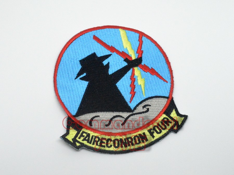 U.S. NAVY VQ-4 Shadows Fourth Fleet Air Reconnaissance Squadron Badge Team Badge