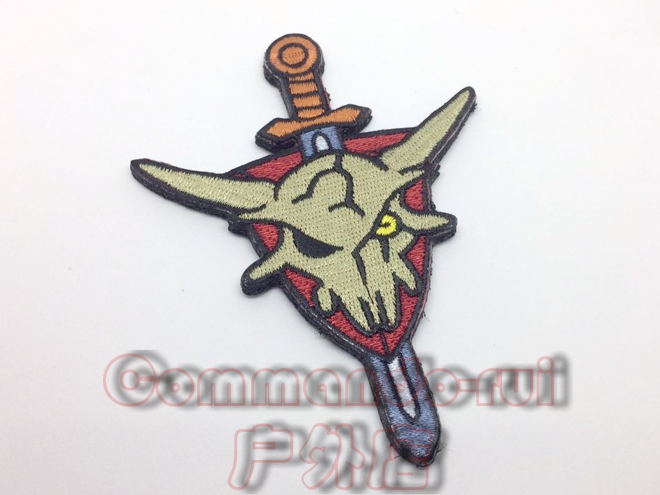 Macross ultra space-time Fortress Space Fortress SkullTeam Skull Skull Squad Badge Magic Sticker 