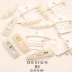 Net red ins Pearl kẹp tóc nữ kẹp tóc 2018 mới bên clip clip clip mũ nón từ clip clip bangs clip - Phụ kiện tóc kẹp nơ bản to Phụ kiện tóc
