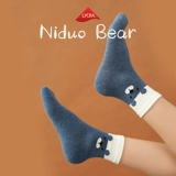 尼多熊 Детские осенние хлопковые милые весенние тонкие носки для мальчиков