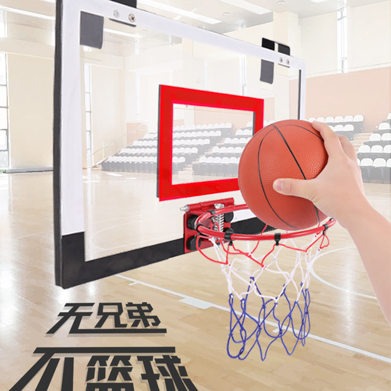 Indoor and outdoor universal basketball board adult basketball frame wall-mounted basketball stand children's basket home