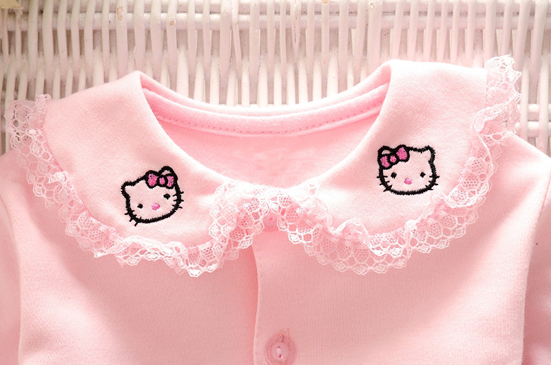 Chemise fille à manche longue en coton - Ref 2086312 Image 17