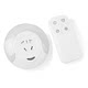 Remote control night light LED plug-in sensor socket type baby feeding soft light eye protection sleep bedroom bedside lamp