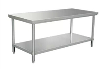 1 2 meters 1 5 meters 1 8 meters stainless steel two-layer table loading table operating table flat assembly type