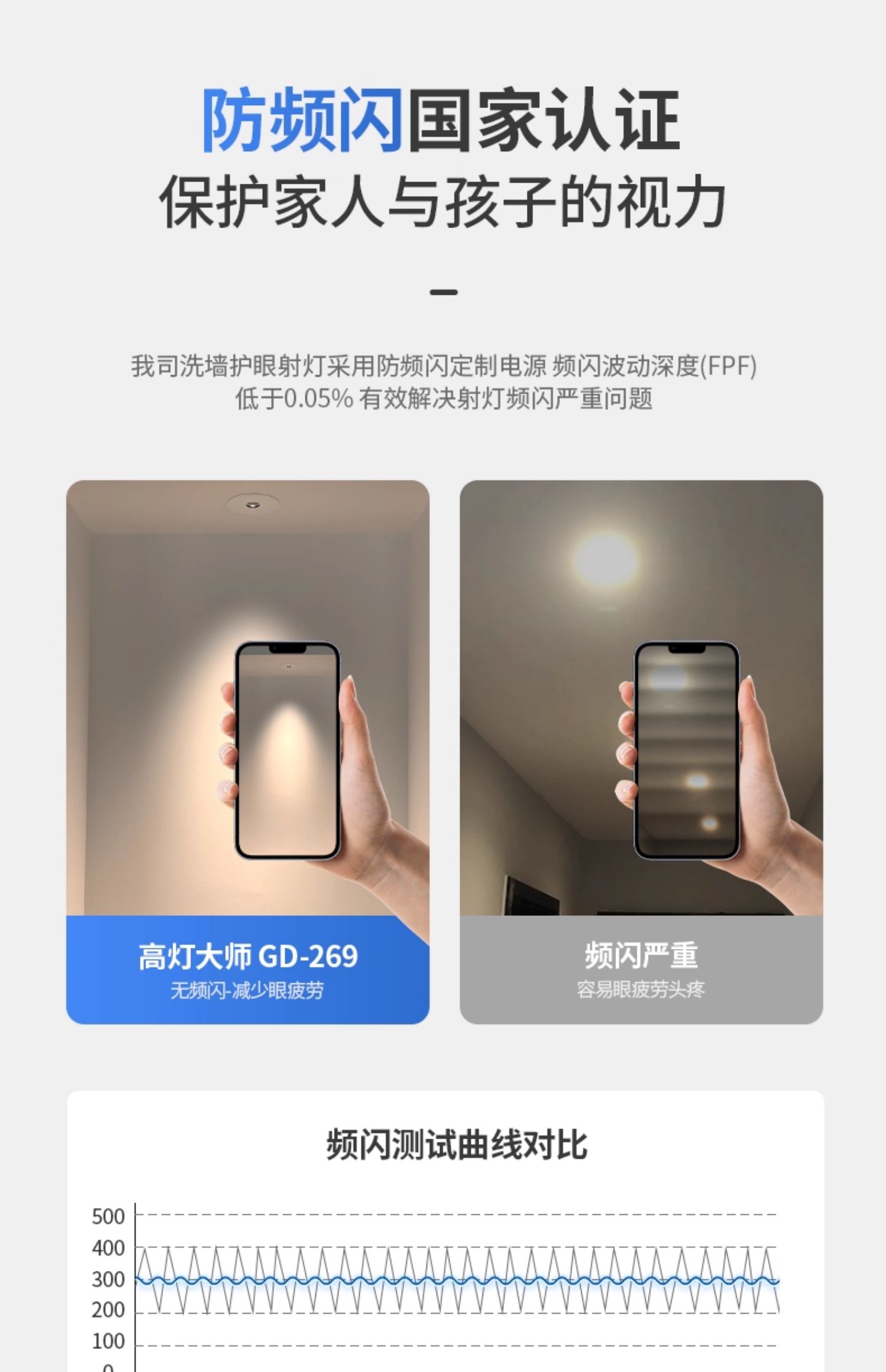 超薄小孔射灯微孔嵌入式防眩0.08cm隐形交叉出光小光束角无主灯 图文详情 15