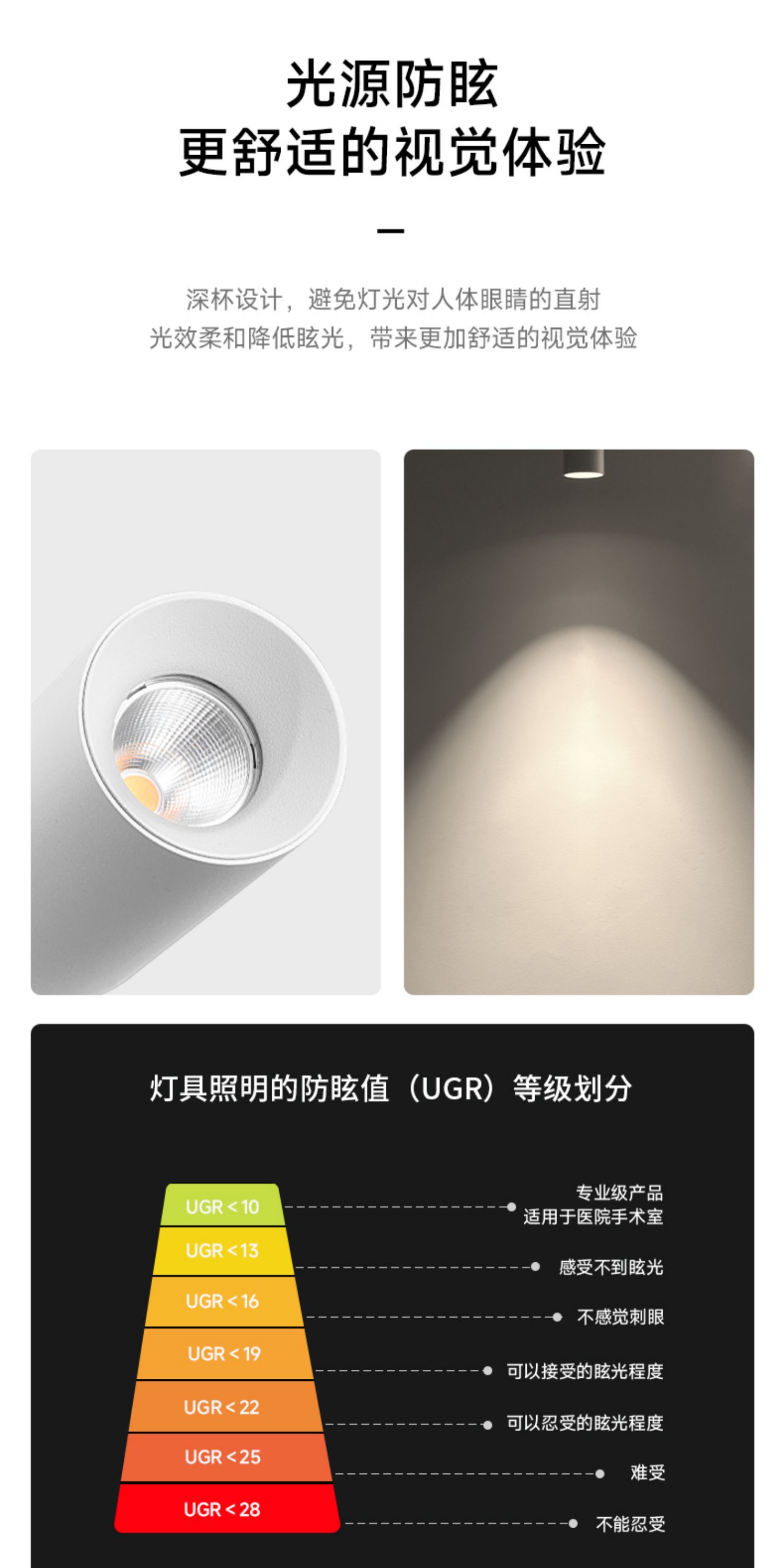 明装led射灯连体双2头防眩吸顶多头家用客厅智能长条免开孔导轨道 图文详情 10
