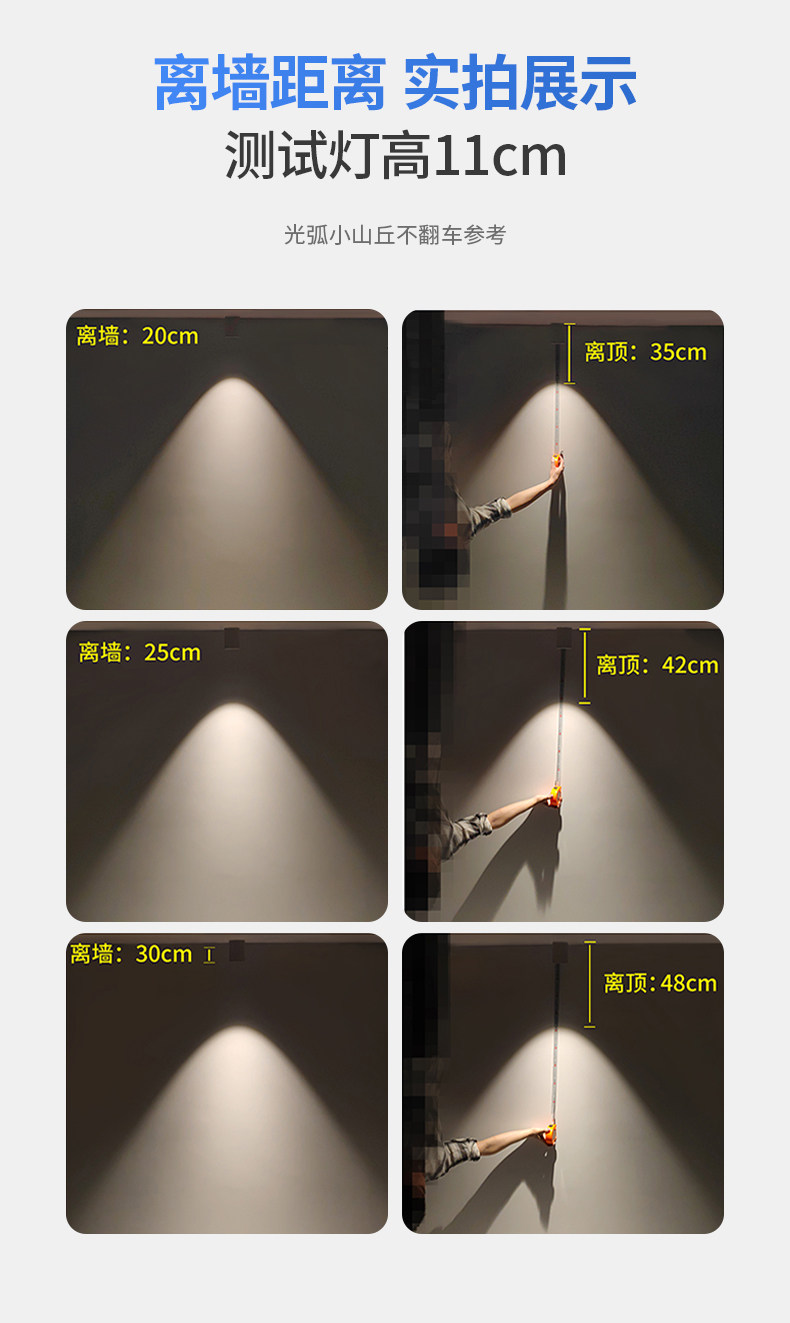 GDDS明装射灯筒灯led防眩免开孔吸顶灯圆形极简无主灯客厅卧室 图文详情 23