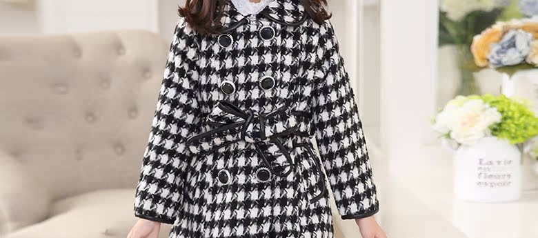 Manteau pour fille en laine - Ref 2162161 Image 38