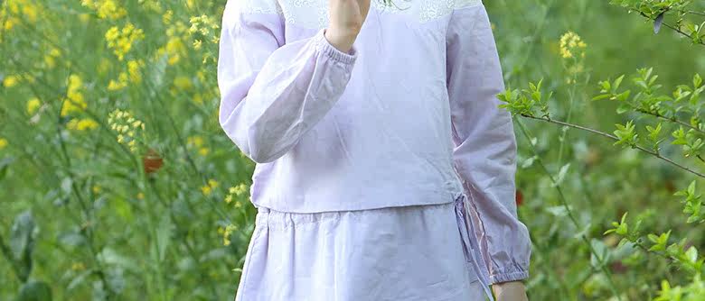 Chemise fille à manche longue - Ref 2086430 Image 9