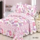 Khăn trải giường cotton Mỹ ba mảnh chăn bông mền chăn mền trải giường 1.51.8 điều hòa mùa hè được drap giuong