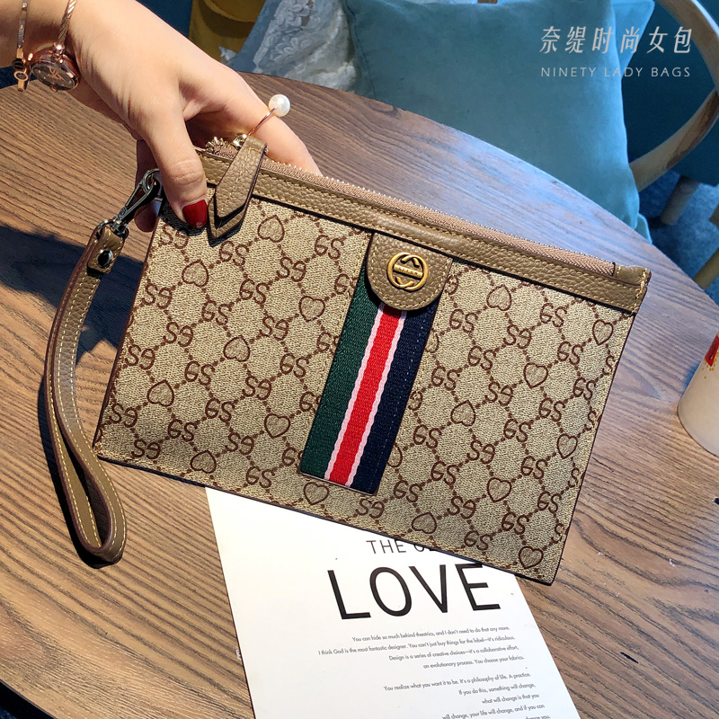 Brand Handbag for Women, Genuine Leather, 2026 New Model, High-End Wristlet Envelope Bag with a Premium Feel, Can Hold Phone and Keys