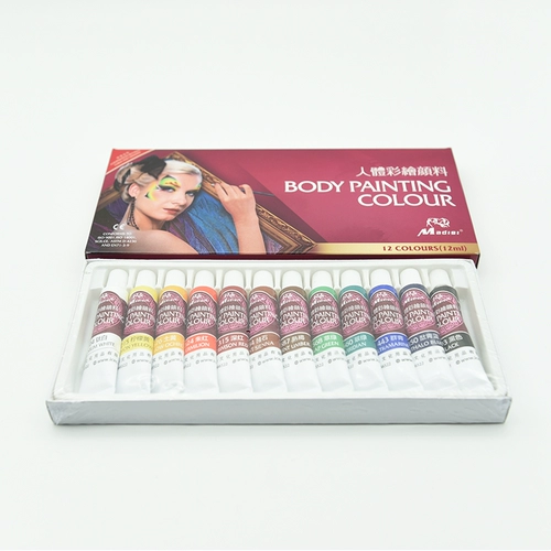 马蒂斯 Физиологичная окрашенная пигментированная база под макияж, детская рождественская масляная краска для лица, окрашенное вечернее платье для невесты, пигментированный декор, обучение