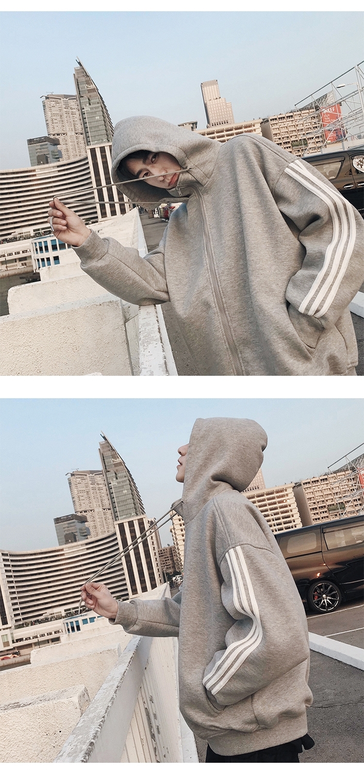 Sweatshirt homme TIAOTA en Coton - Ref 3129338 Image 17