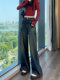 Wide-Leg Jeans for Women 2026 New Style This Year's Popular Spring and Autumn High-Waisted Stretchy Drapey Loose Straight Wide-Leg Pants