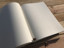 Kraft paper notebook A4 minimal in wind Cornell notebook book blank square horizontal line would have been equal