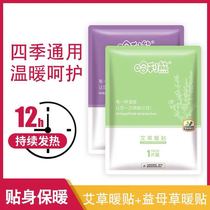 Wormwood warm paste treasure paste self-heating female winter hot patch warm patch cold warm ginger paste motherwort hot Post