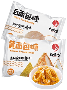 2.8元元包邮 初真坊 白色面包糠 500g