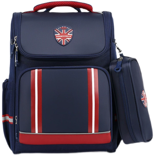 Детский вместительный и большой школьный рюкзак подходит для мужчин и женщин со сниженной нагрузкой, 6 года, защита позвоночника