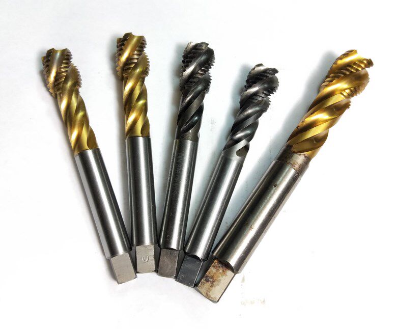 Imported second-hand German standard coating spiral screw tapping M4 M6 M8 M10 M12--M36