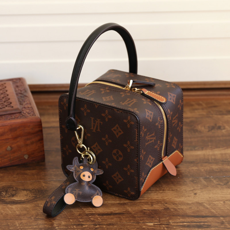 Square bag generation box dice bag pet hand carrying small bag cross-body fashion versatile three-dimensional chain bag