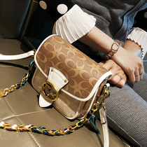 2021 Got Talent Recommended Tide Goods Chain Bag Portable Pet Backpack Silk Tape Small Round Bag Side Backpack Skew Satchel