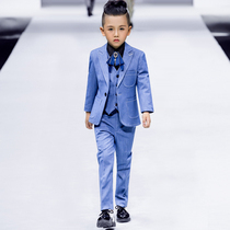  Childrens suit suit three-piece 2021 new boy suit piano performance suit host little boy dress