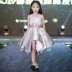 Váy bé gái màu kẹo 2019 mẫu mới dành cho trẻ em mẫu catwalk trình diễn trang phục nhỏ chủ nhà cô gái váy dạ hội - Váy trẻ em váy đầm thu đông cao cấp bé gái Váy trẻ em