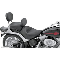 Harley Modified American MUSTANG Double Cushion Front Seat Rear Seat Soft Tail Fat Boy