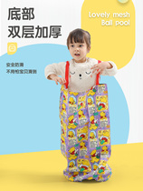 Thickened Children Kangaroo Jumping Bag Props Kindergarten Sensory Training Equipment Outdoor Parenting Sports Games Toys