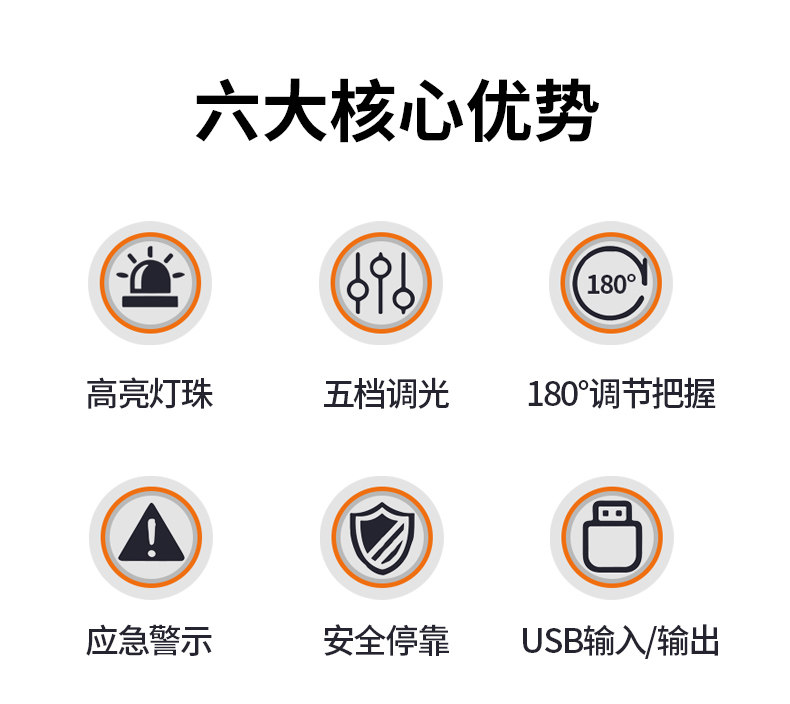 Car-Mounted Flashing Warning Anti-Chasing Tripod Warning Light Emergency Parking Fault Solar Triangle