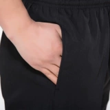 Мужские черные штаны для работы, свободный прямой крой