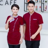 Летняя одежда для работы, короткий рукав, китайский стиль