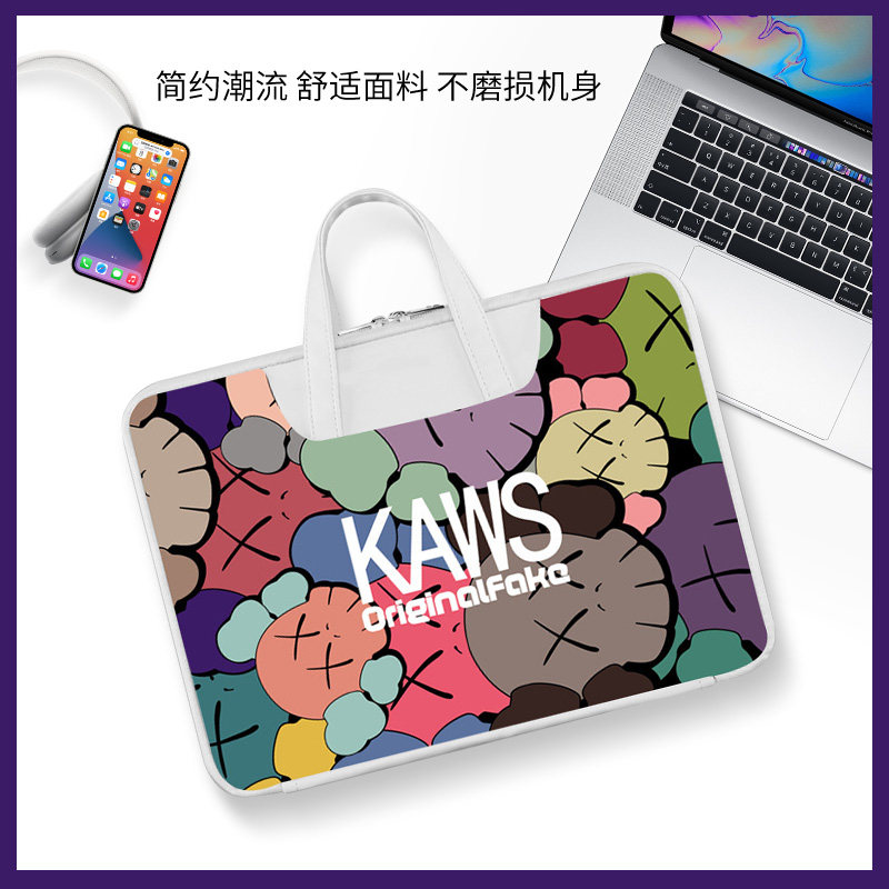 Pen electric bag suitable for Apple MacBook Pro13 inch hand liner bag Huawei D14 glory Lenovo Dell Microsoft Sony 12 cute female protection leather cover Mac15 6 men