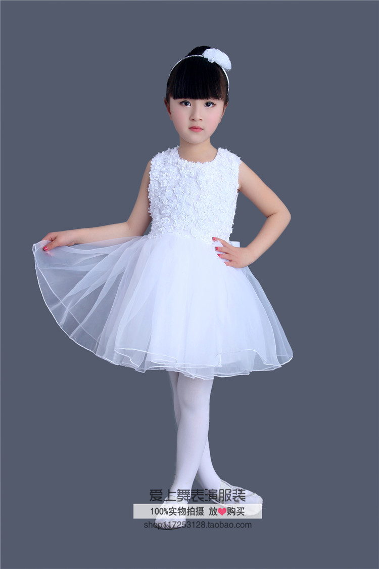 Trẻ em công chúa váy mùa xuân và mùa hè hoa cô gái ăn mặc nữ pettiskirt cô gái đàn piano trang phục máy chủ váy trắng bộ tuxedo bé trai