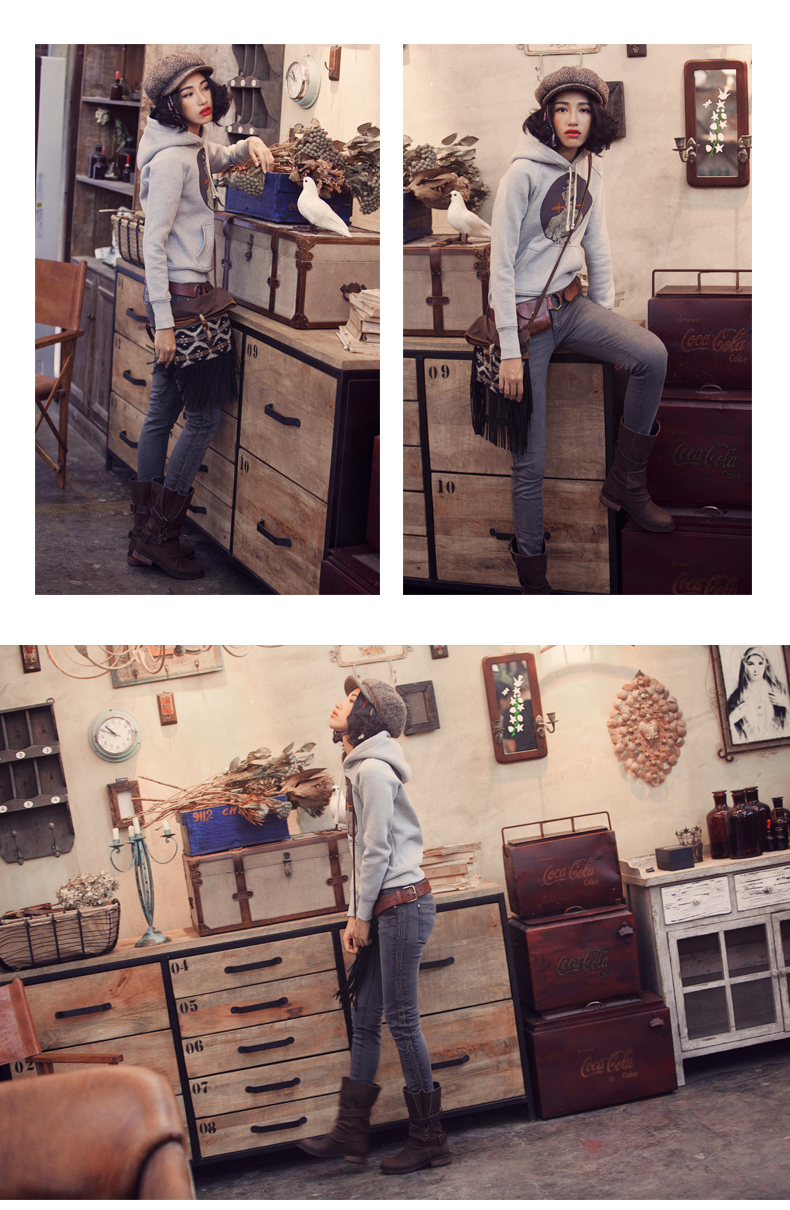 Sweatshirt femme APORIA AS   en Coton - Ref 3216951 Image 21