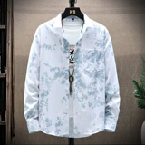 Весенняя японская ретро трендовая рубашка, в корейском стиле, свободный крой