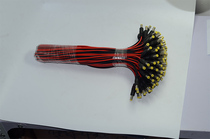 Pure copper core DC power cord surveillance camera power connector red and black male head line centralized power supply 12V24VDC head