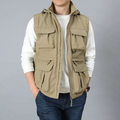 Летний дорожный жилет для отдыха для работы, делается под заказ