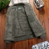 Хлопковая демисезонная дорожная утепленная короткая куртка, оверсайз